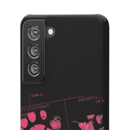 Snap Phone Case – Mom’s Little Pink Footprints