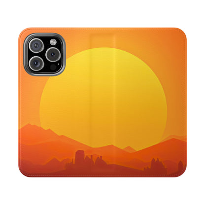 Flip Case – Desert Sunrise