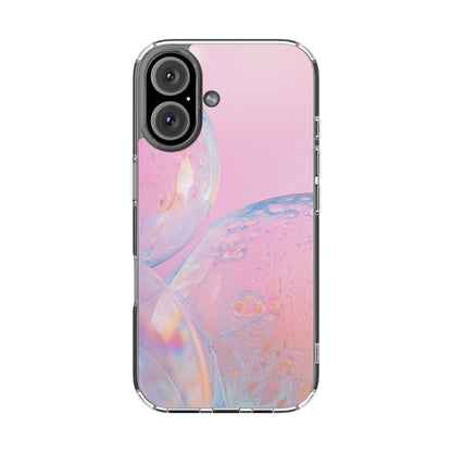 Clear Phone Case – Sugar Bubbles