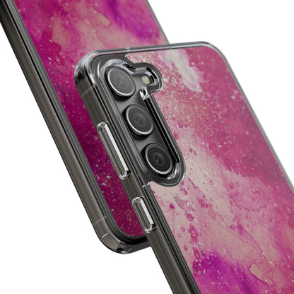 Clear Phone Case – Spilled Wine
