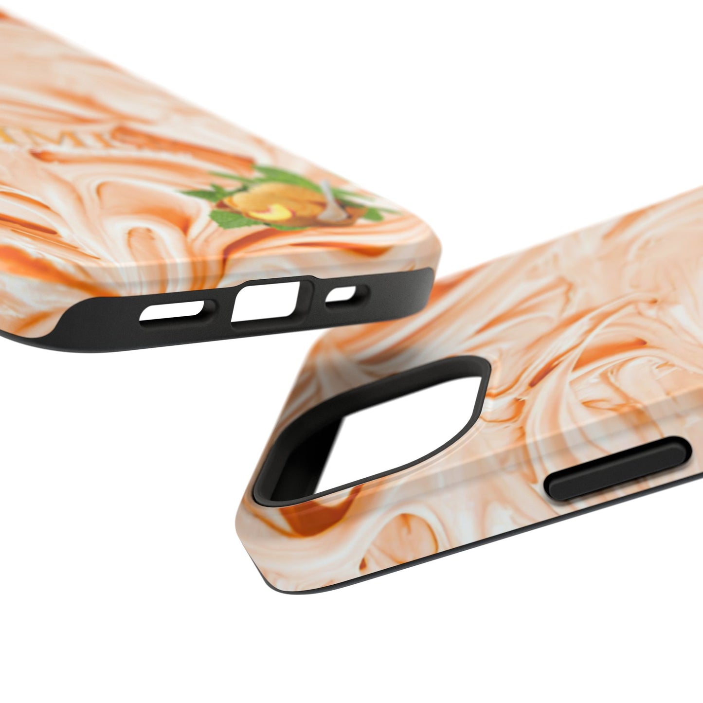 Impact-Resistant Phone Case – Peach Sorbet