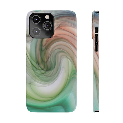Slim Phone Case – Marble Flow