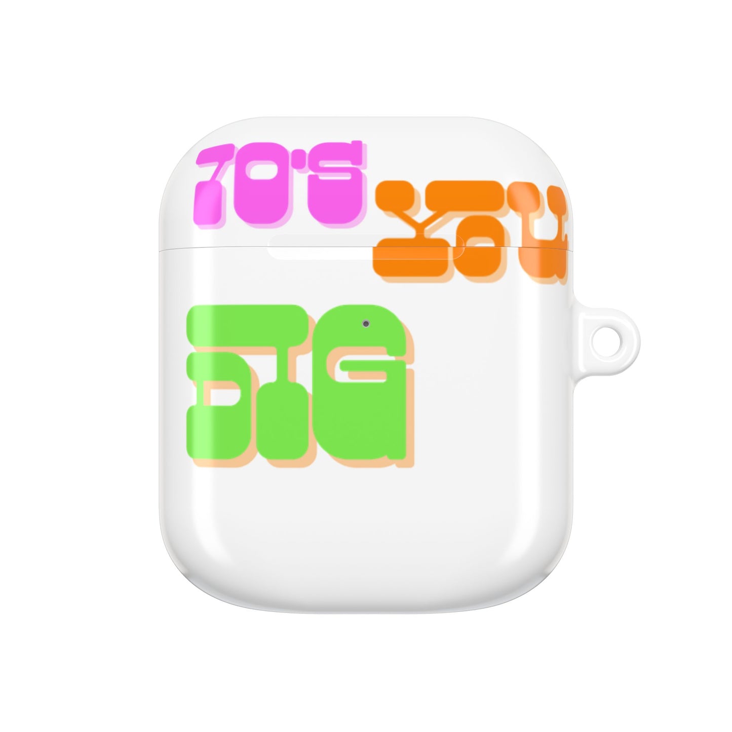 Wireless Earbud Case Cover – 70s Spin