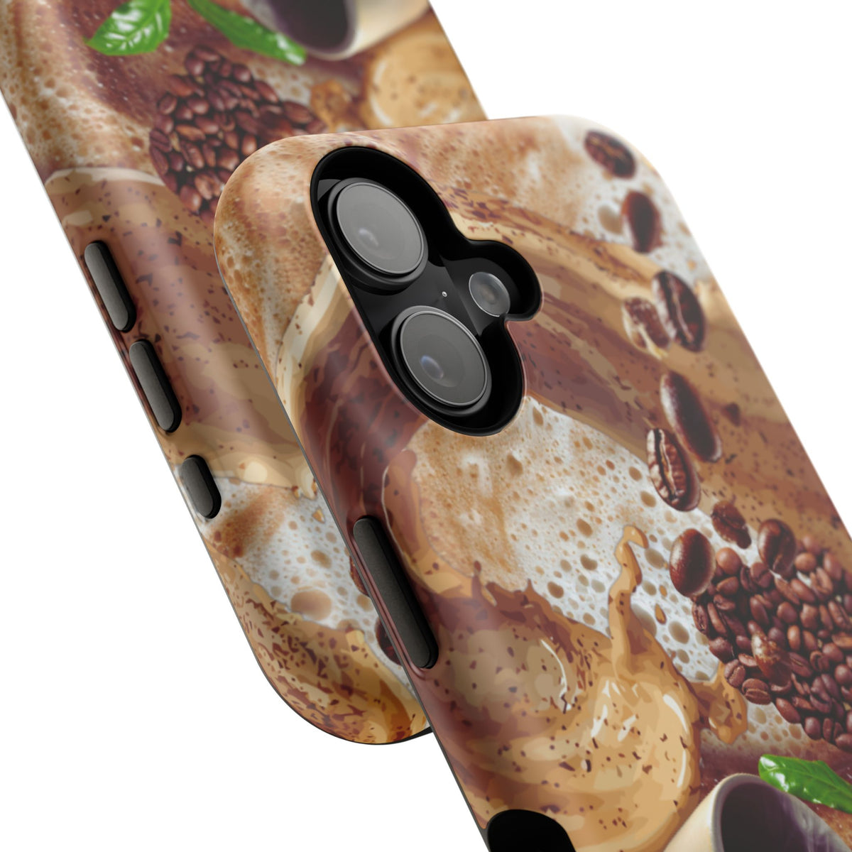 Impact-Resistant Phone Case – Love at First Sip – Compatible with iPhone 11–17 & Samsung Galaxy S22–S26 Series