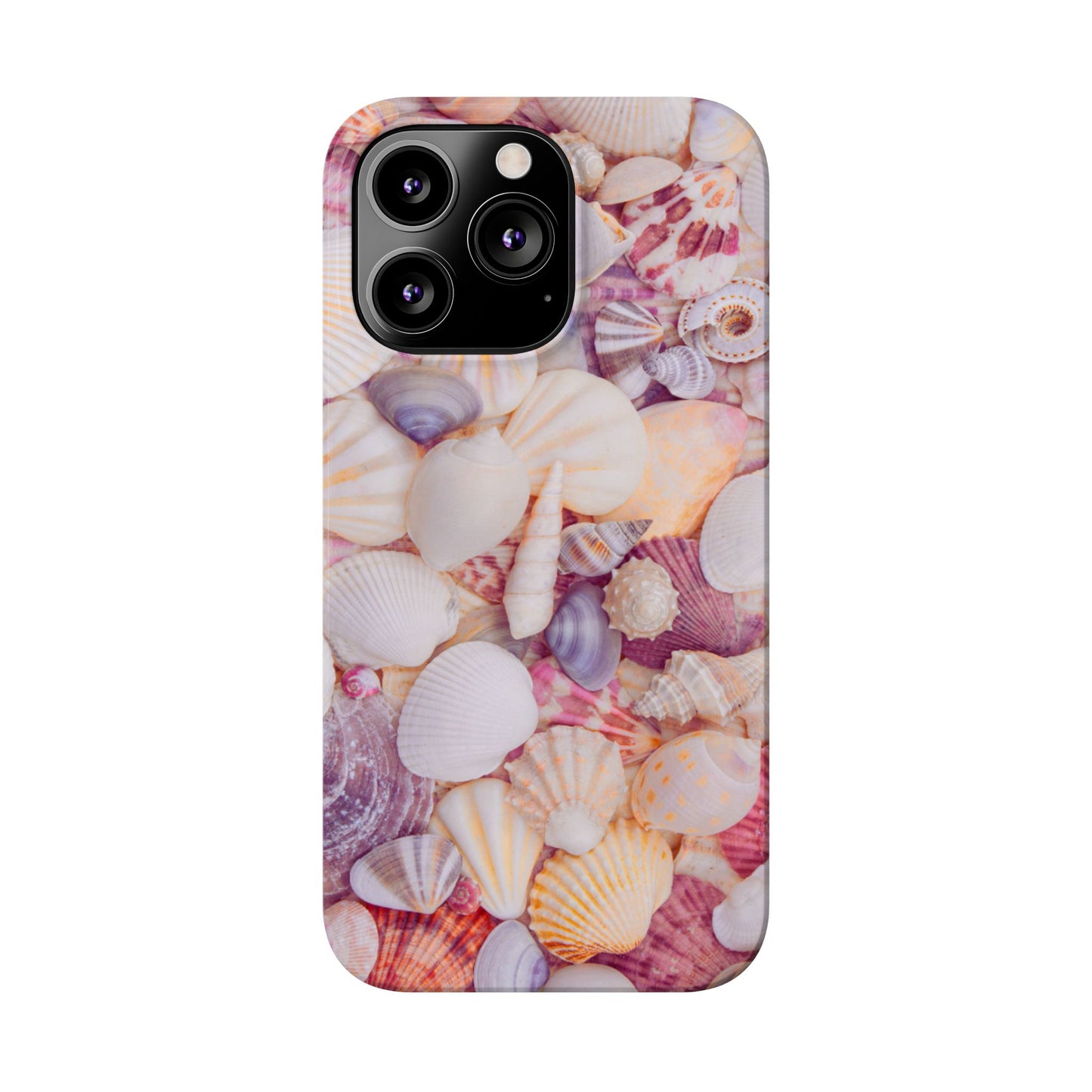 Slim Phone Case – Shell Scatter