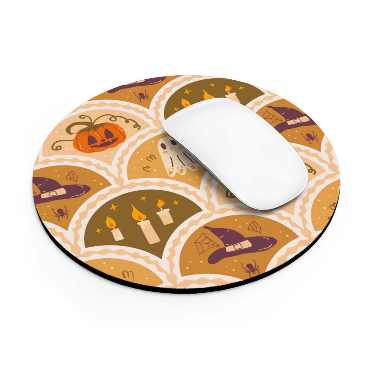 Round Mouse Pad – Vintage Haunt