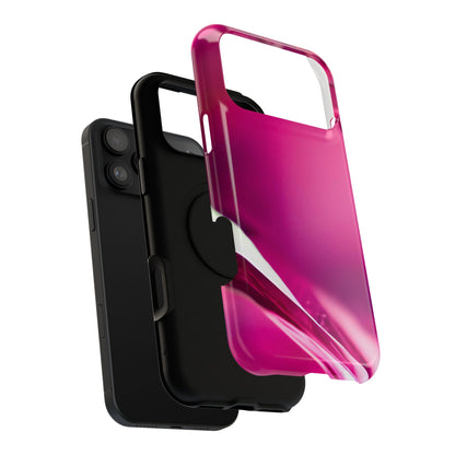 Impact-Resistant Phone Case – Magenta Motion