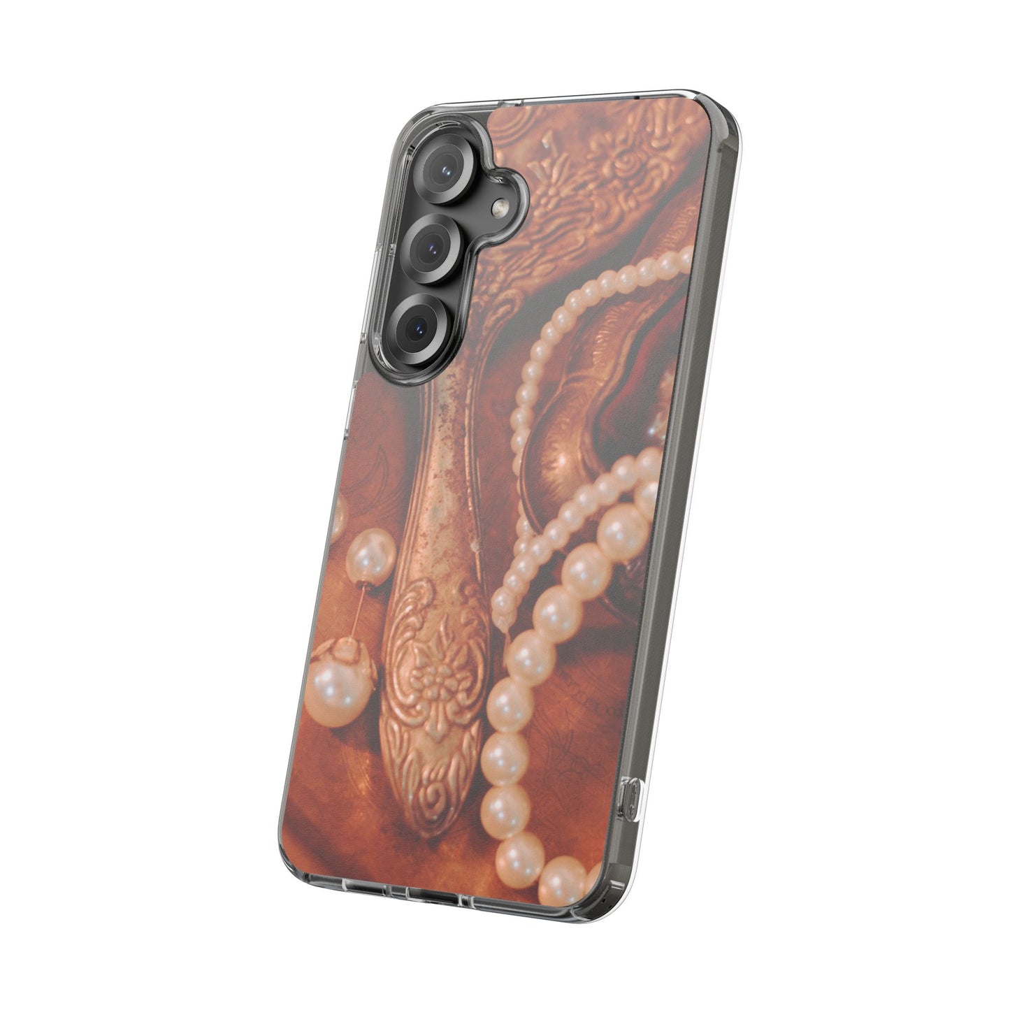 Clear Phone Case – Bronze Vanity