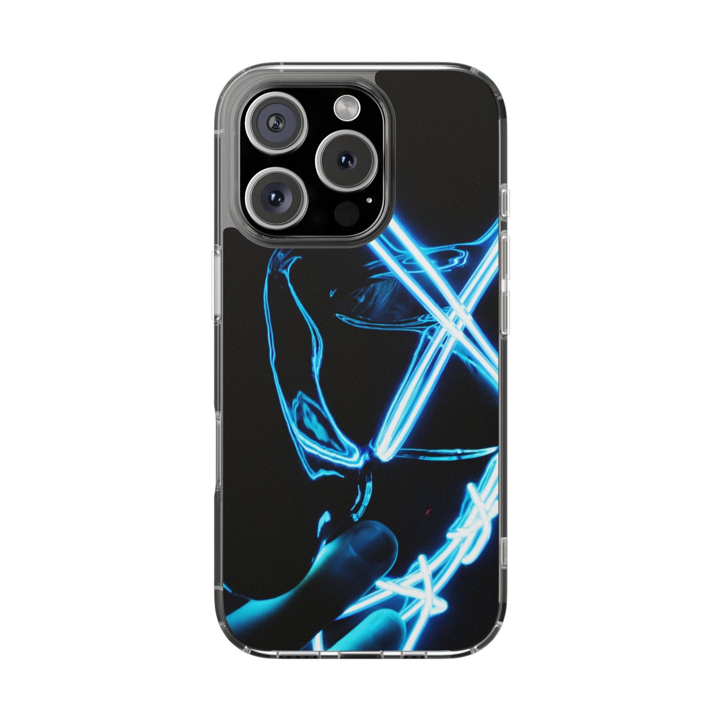 Clear Magnetic Phone Case – Neon Anarchy