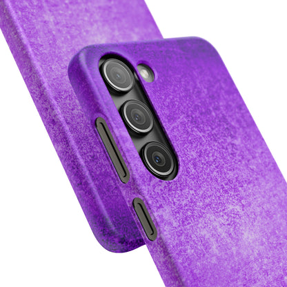 Snap Phone Case – Violet Voltage