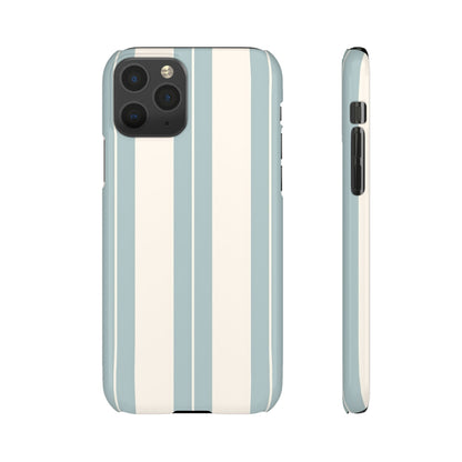 Snap Phone Case – Coastal Stripe