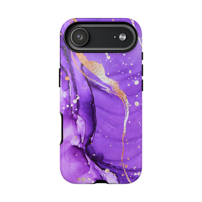Protective Phone Case – Gilded Violet