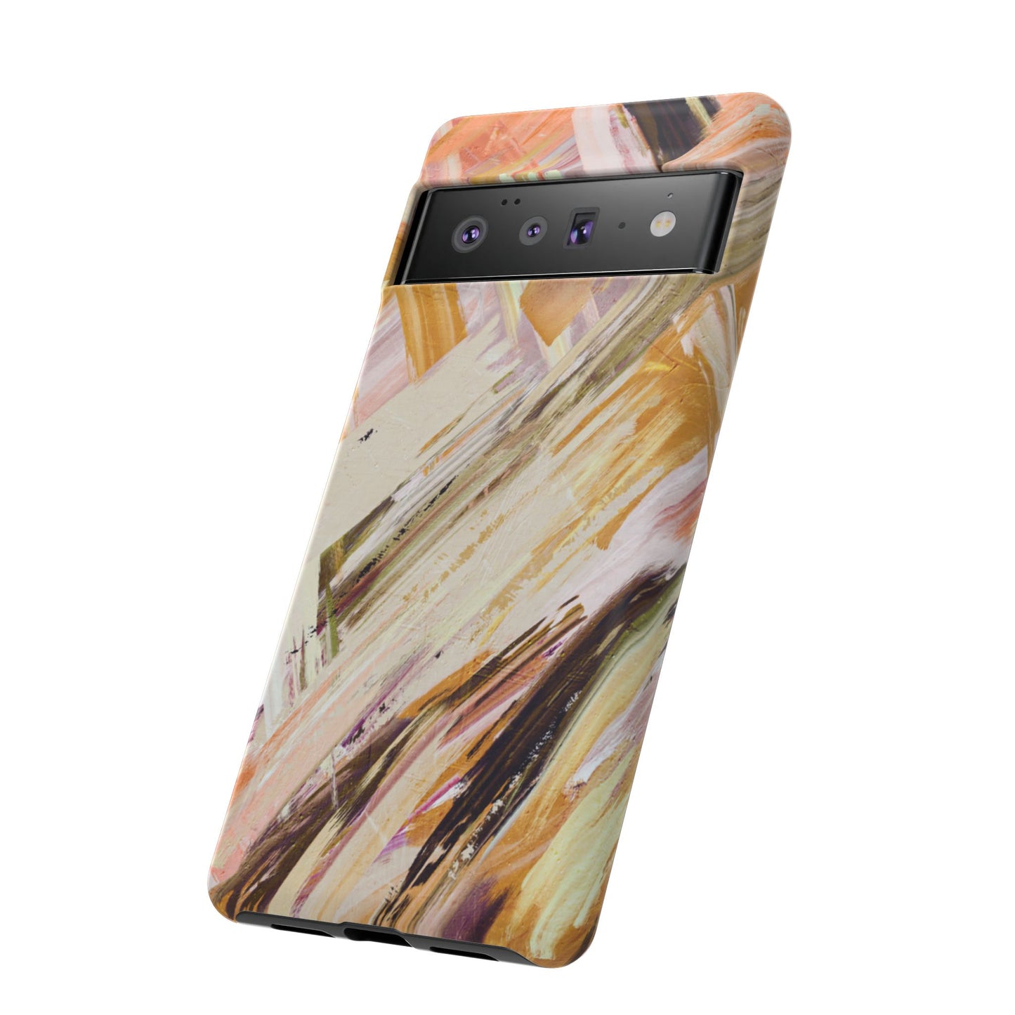 Protective Phone Case – Brush & Bronze