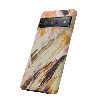 Protective Phone Case – Brush & Bronze