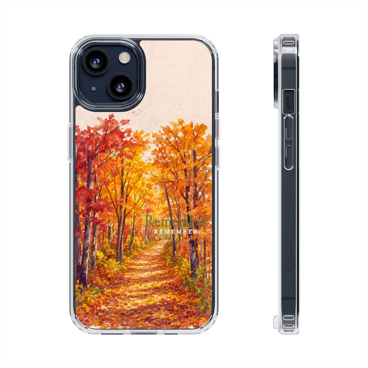 Clear Magnetic Phone Case – Autumn Remembered
