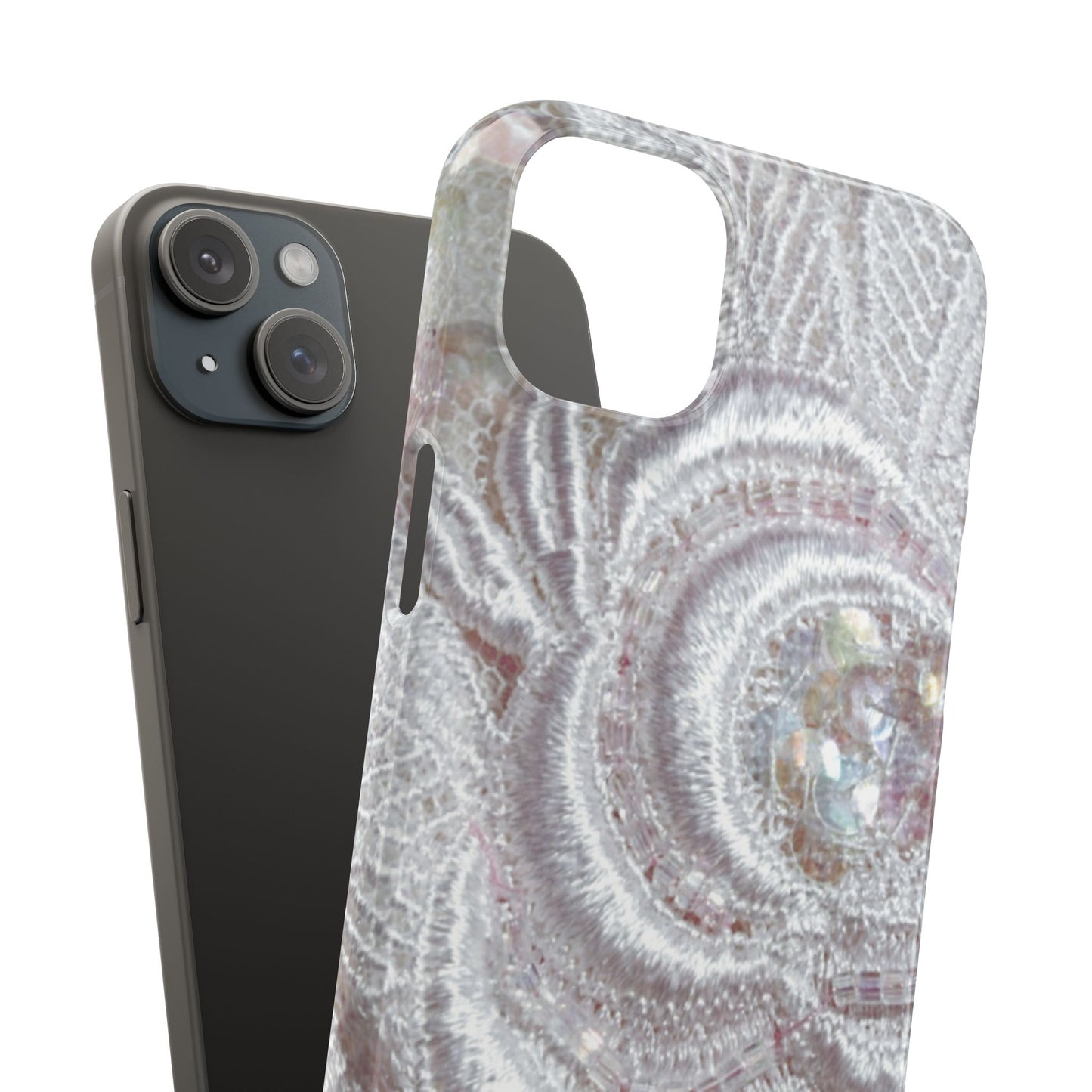 Snap Phone Case – Lace Veil