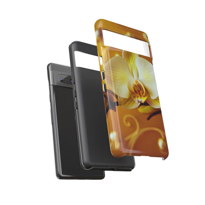 Protective Phone Case – Amber Orchid