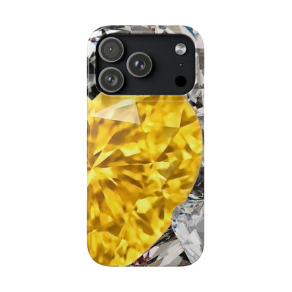 Snap Phone Case – Heart of Gold