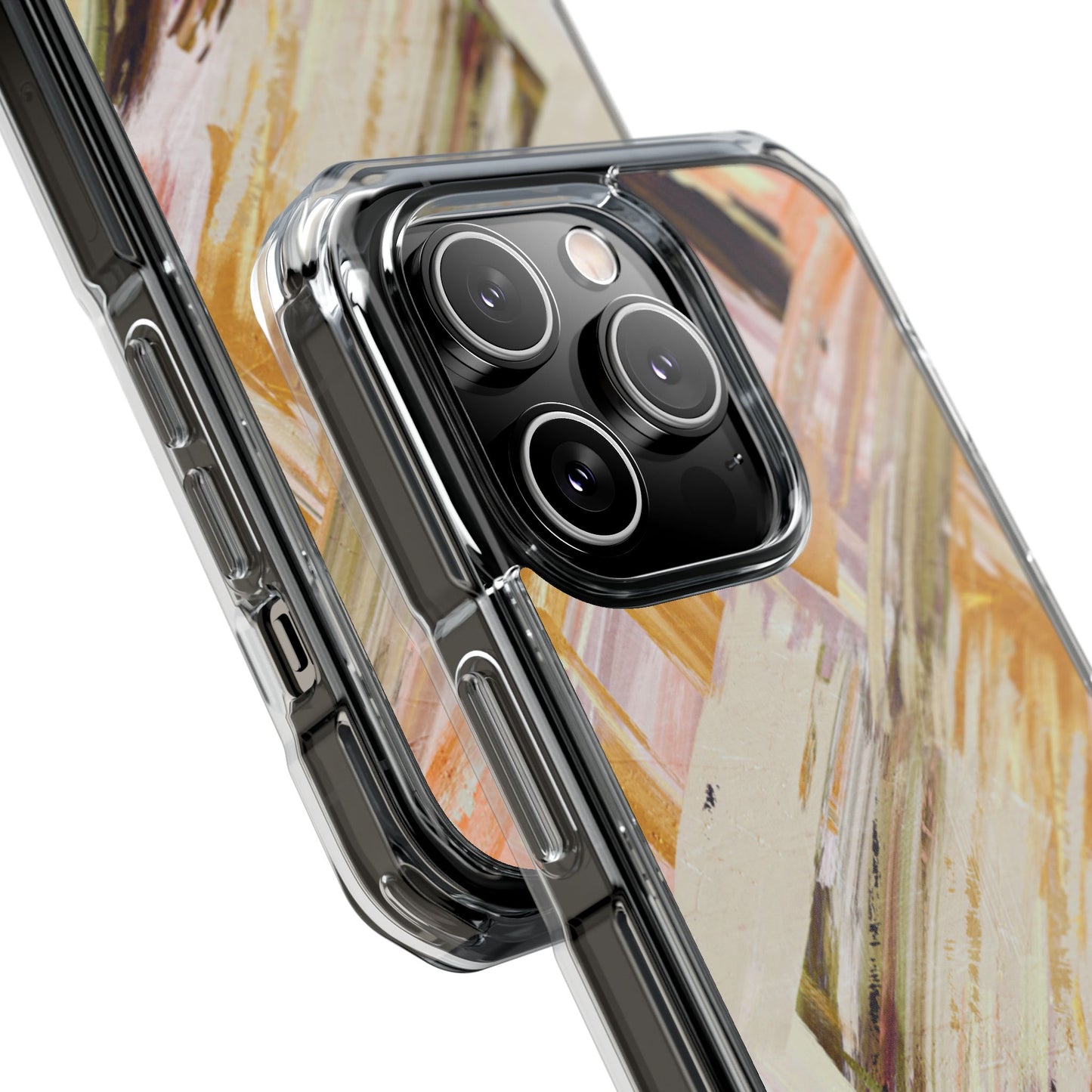 Clear Magnetic Phone Case – Brush & Bronze
