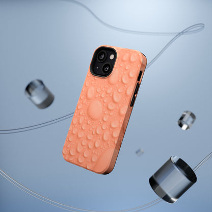 Impact-Resistant Phone Case – Apricot Rain