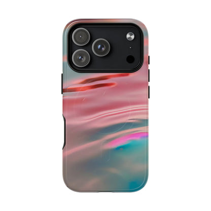 Protective Magnetic Phone Case – Liquid Sunset