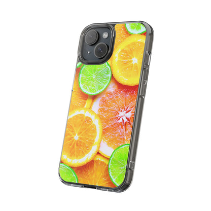 Clear Phone Case – Sunkissed Citrus