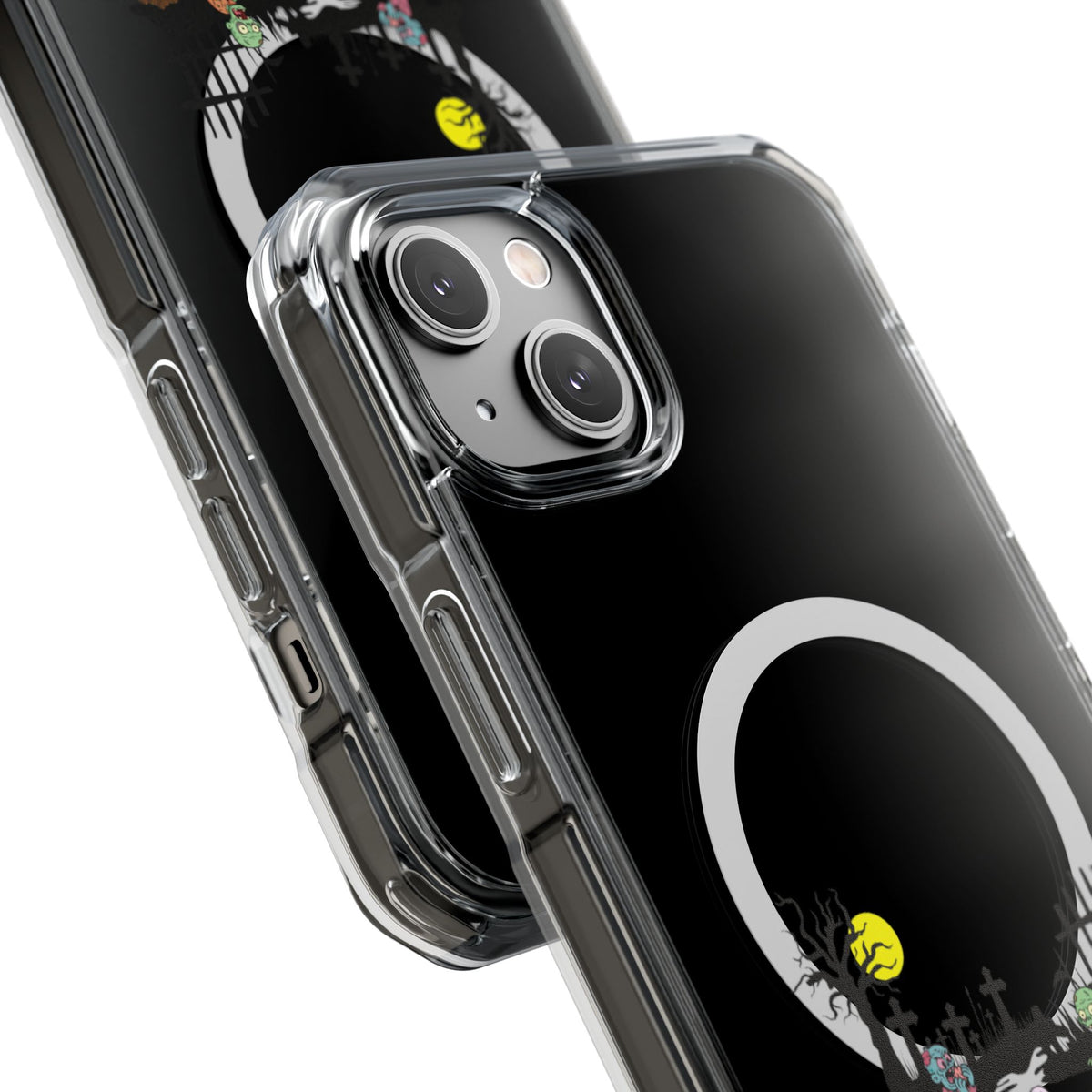 Clear Magnetic Phone Case – Graveyard Shift