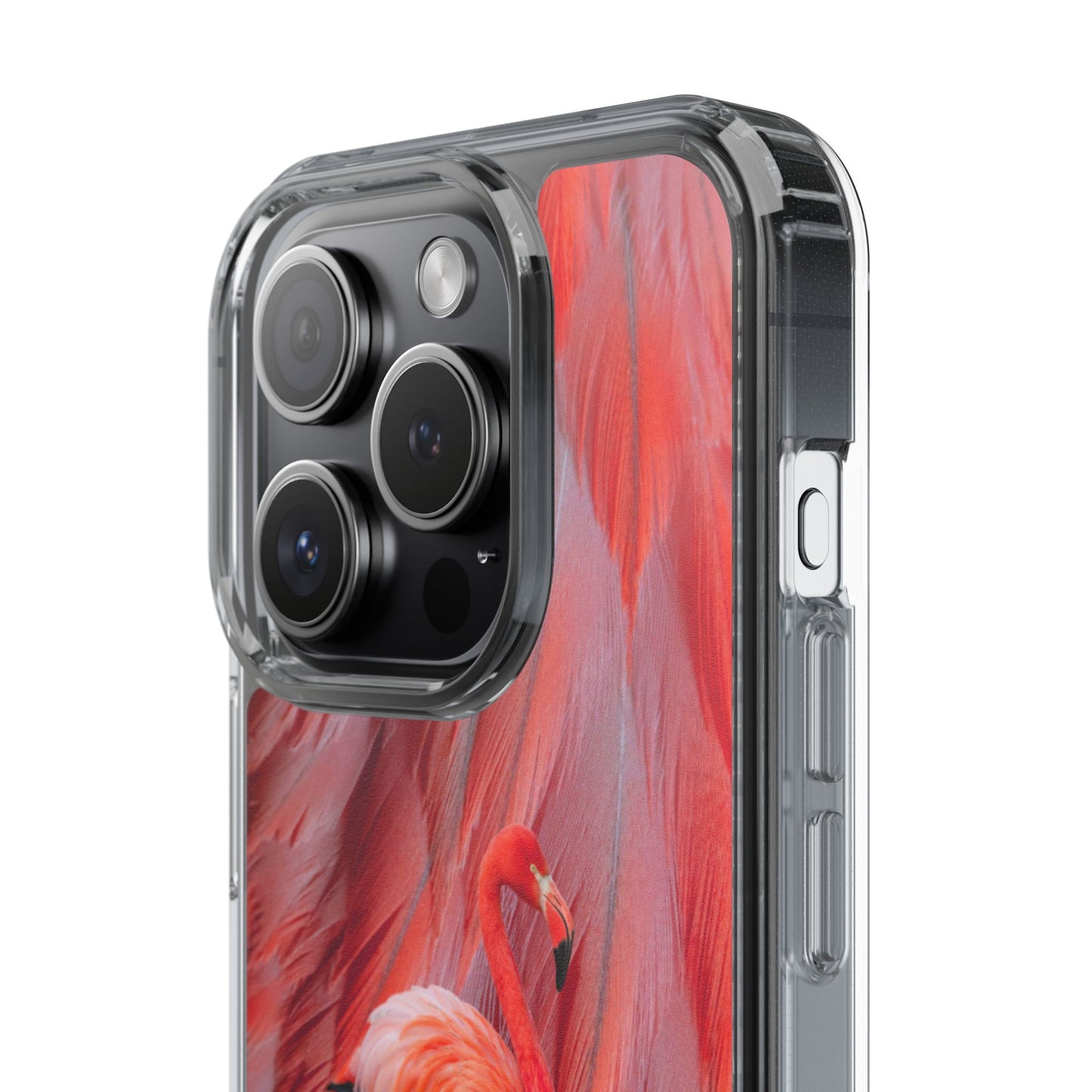 Clear Phone Case – Scarlet Plume