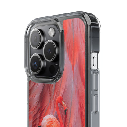 Clear Phone Case – Scarlet Plume