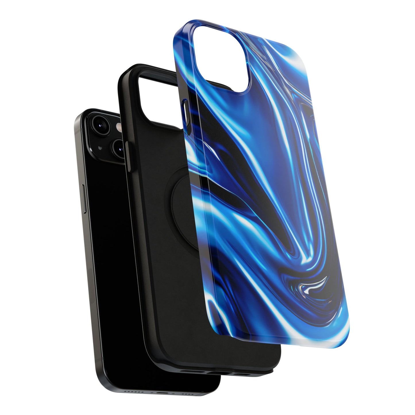 Impact-Resistant Phone Case – Midnight Surge