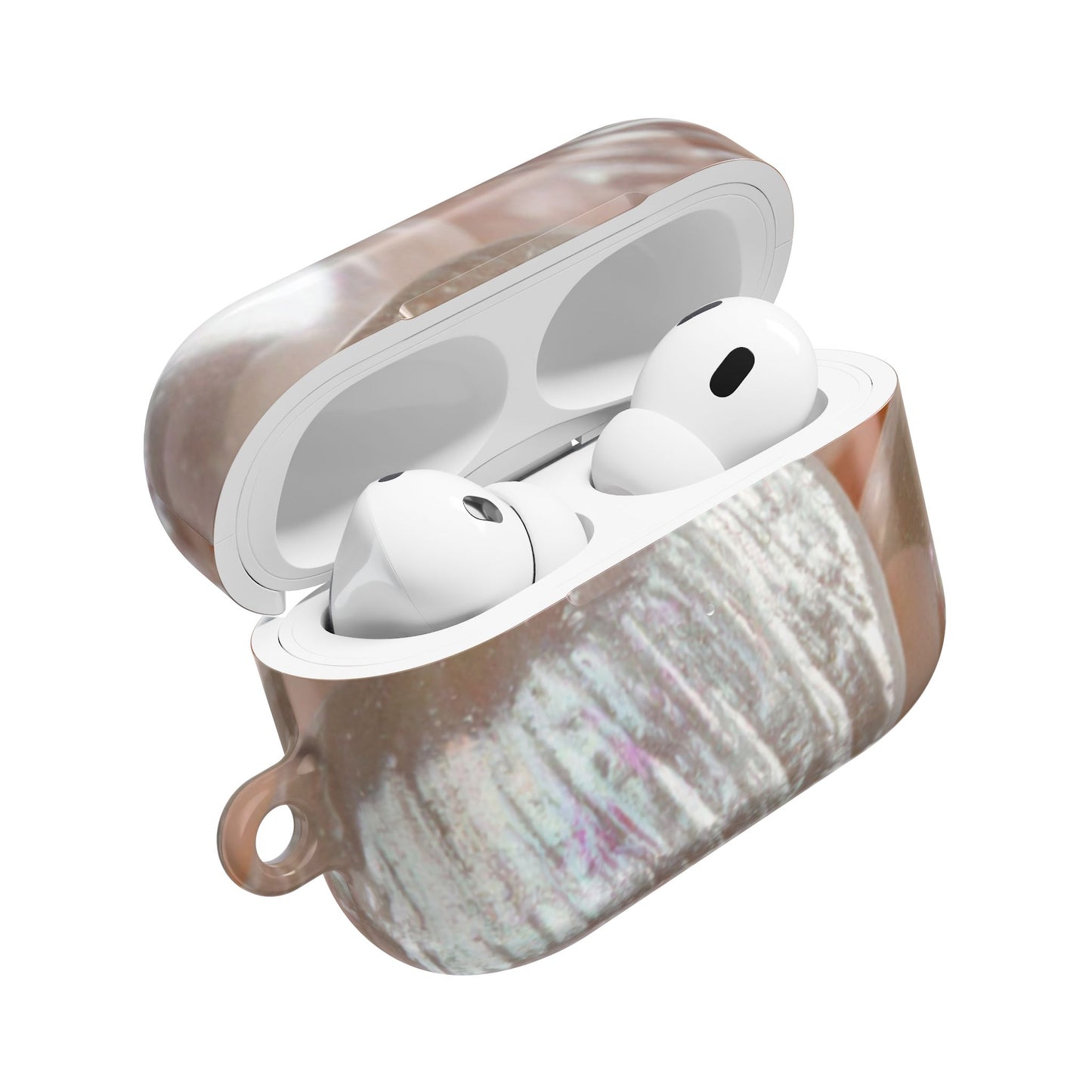 Earbud Case Cover – Blush Pearl