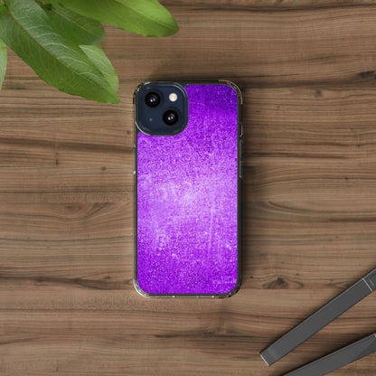 Clear Phone Case – Violet Voltage