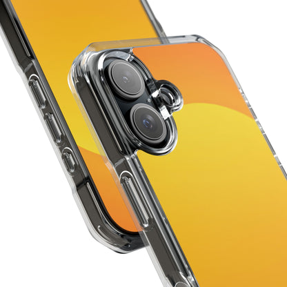 Clear Magnetic Phone Case — Desert Sunrise