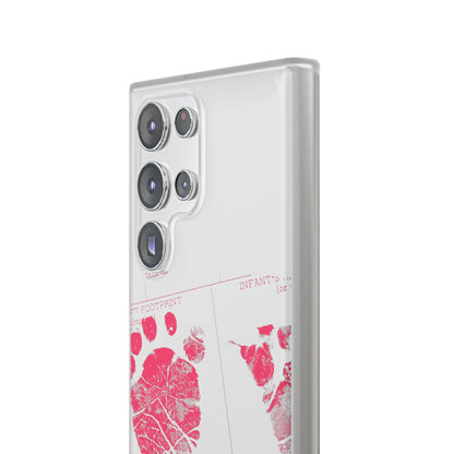 Flexi Case – Mom’s Little Pink Footprints