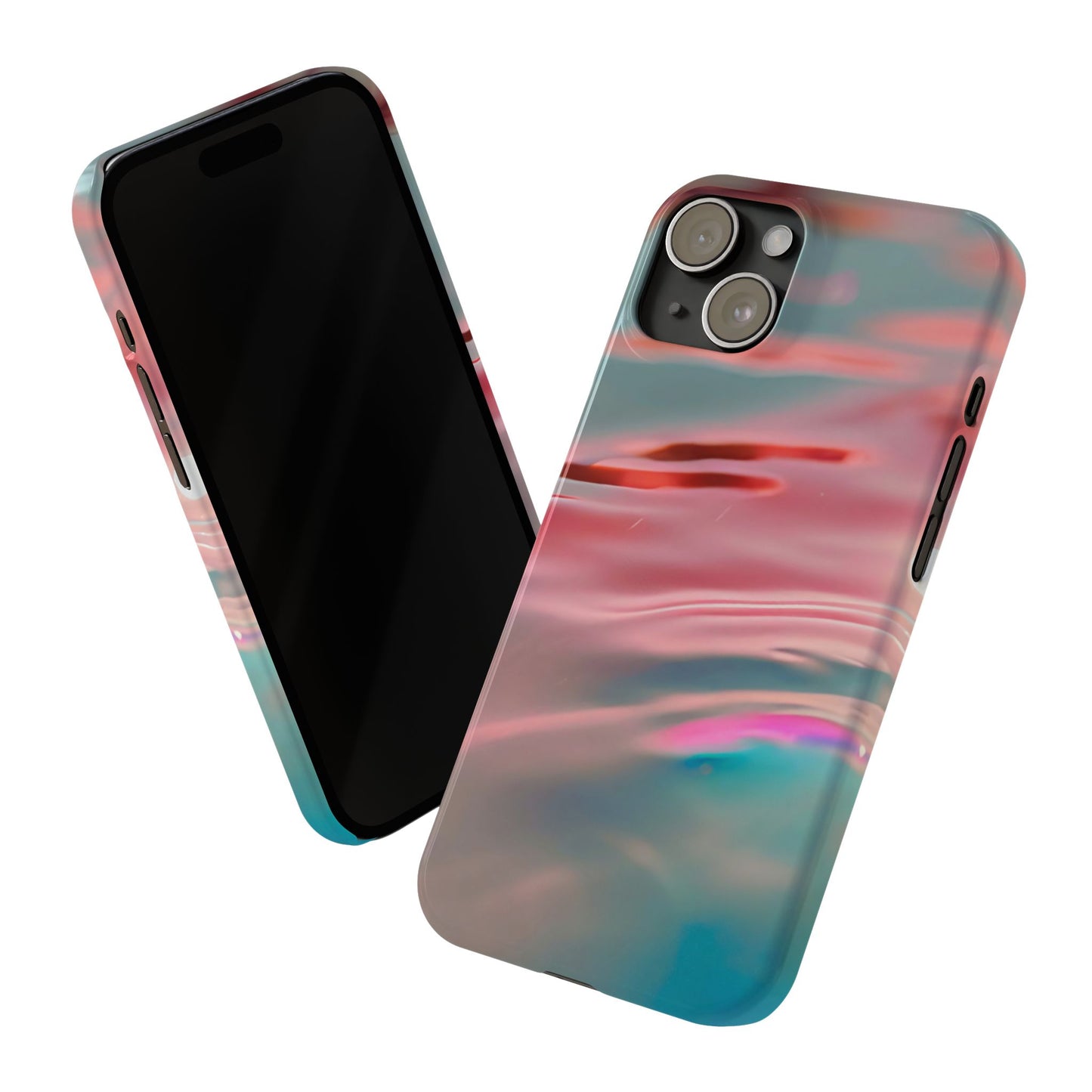 Slim Phone Case – Liquid Sunset