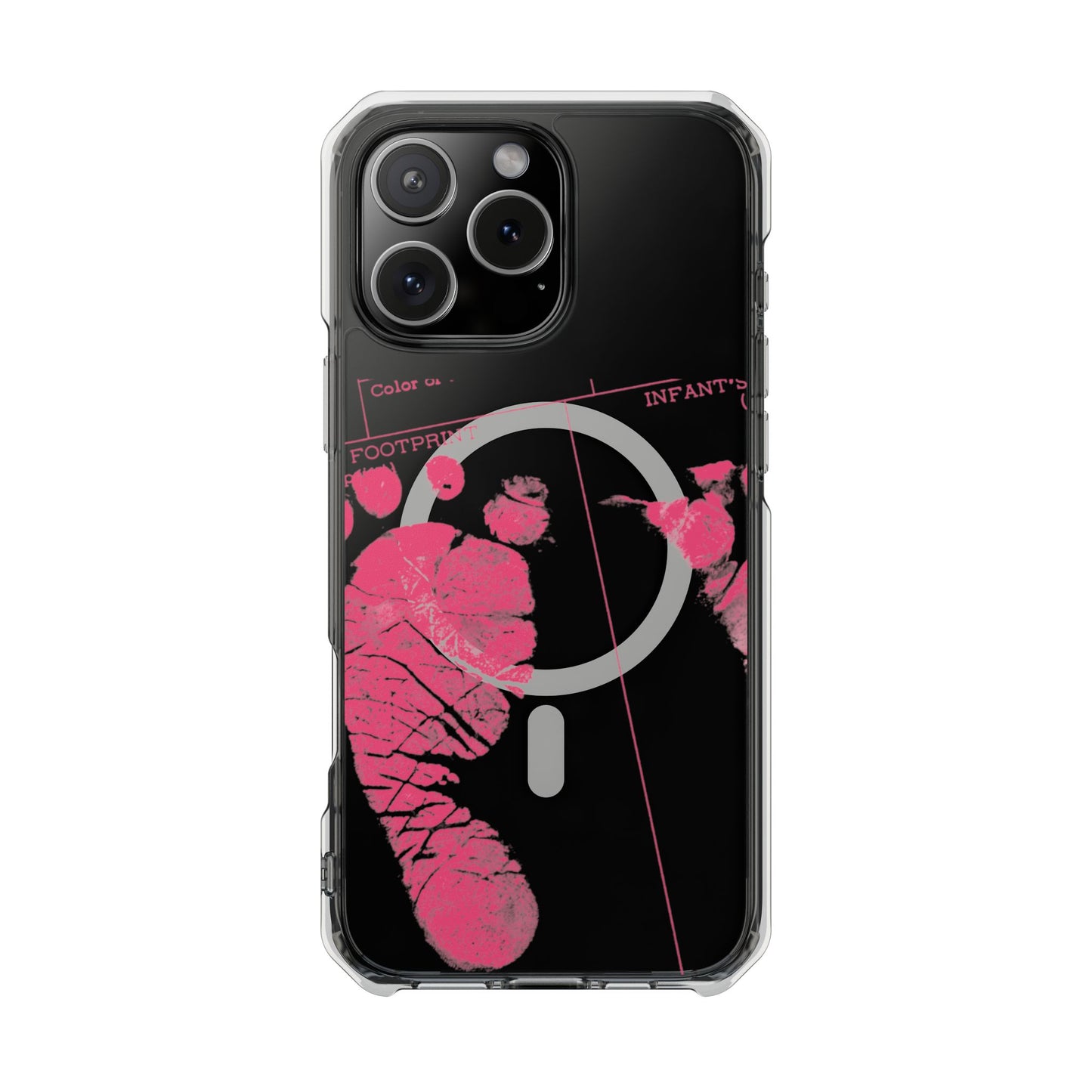 Clear Magnetic Phone Case – Mom’s Little Pink Footprints