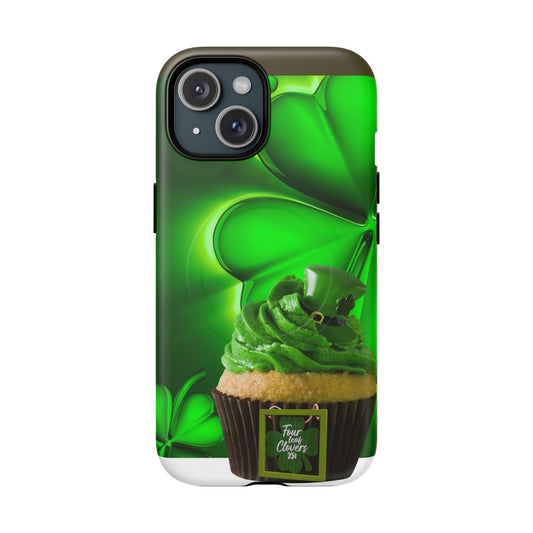 Protective Phone Case – Lucky Clover Cupcake