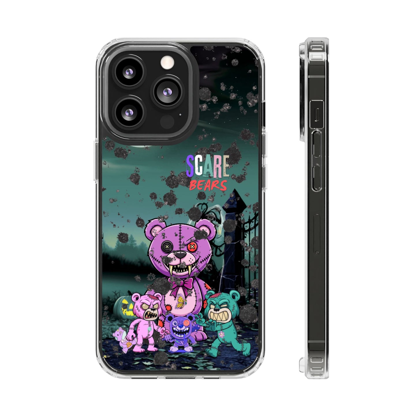 Clear Magnetic Phone Case – Scare Bears