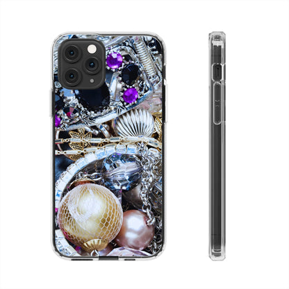 Clear Phone Case – Chrome Jewel