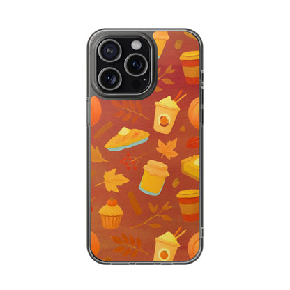 Clear Magnetic Phone Case – Fall Favorites – Compatible with iPhone 13–16 Series