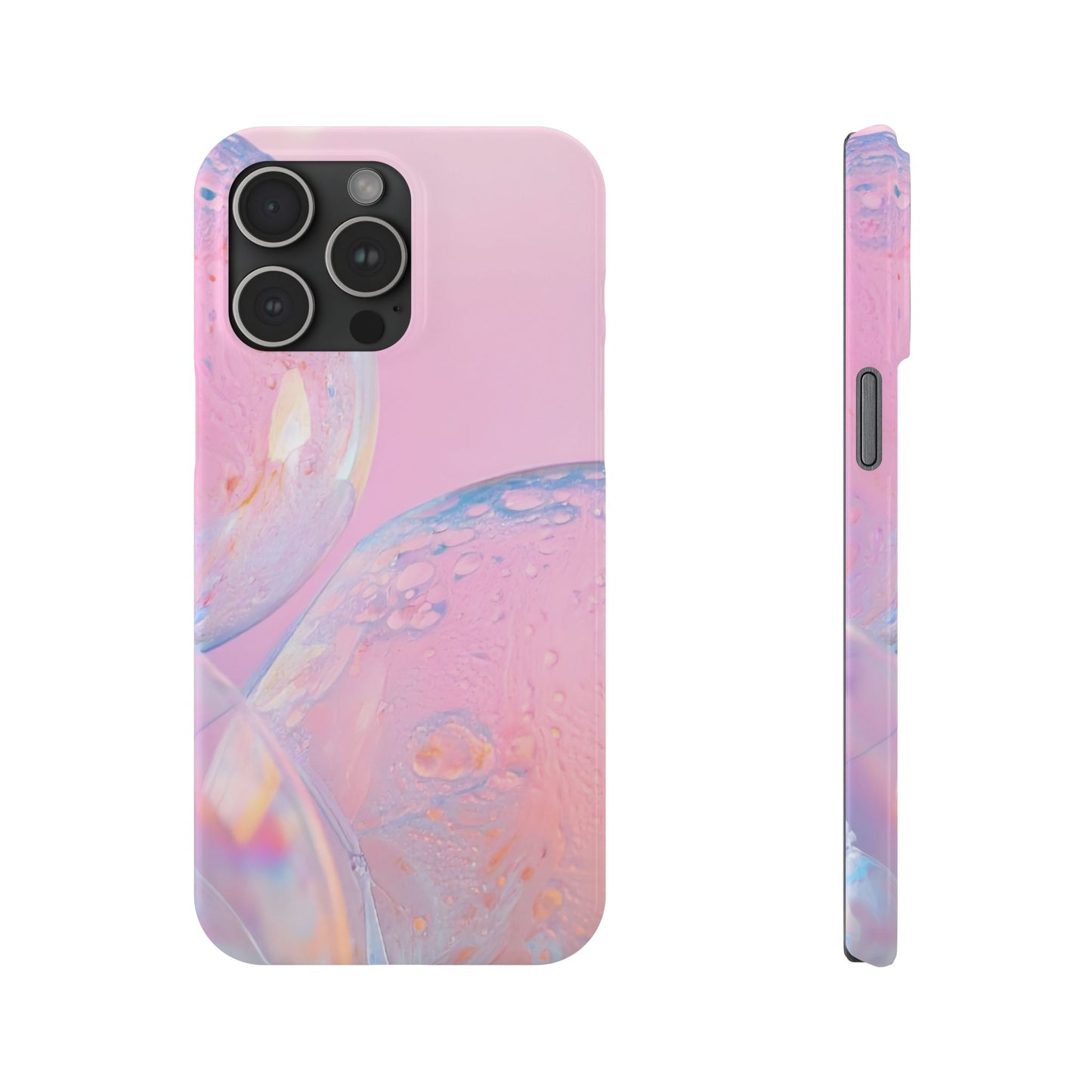 Slim Phone Case – Sugar Bubbles