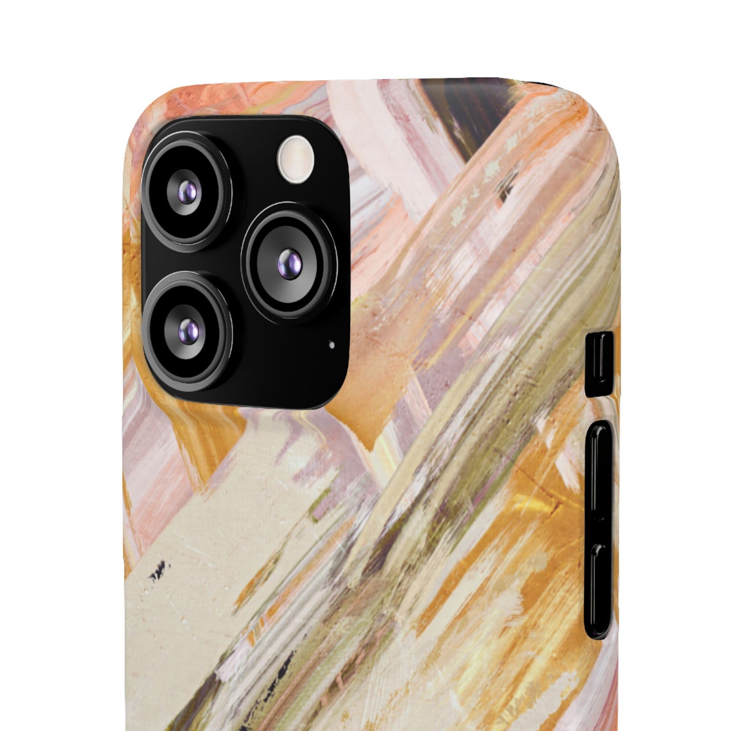 Snap Phone Case – Brush & Bronze