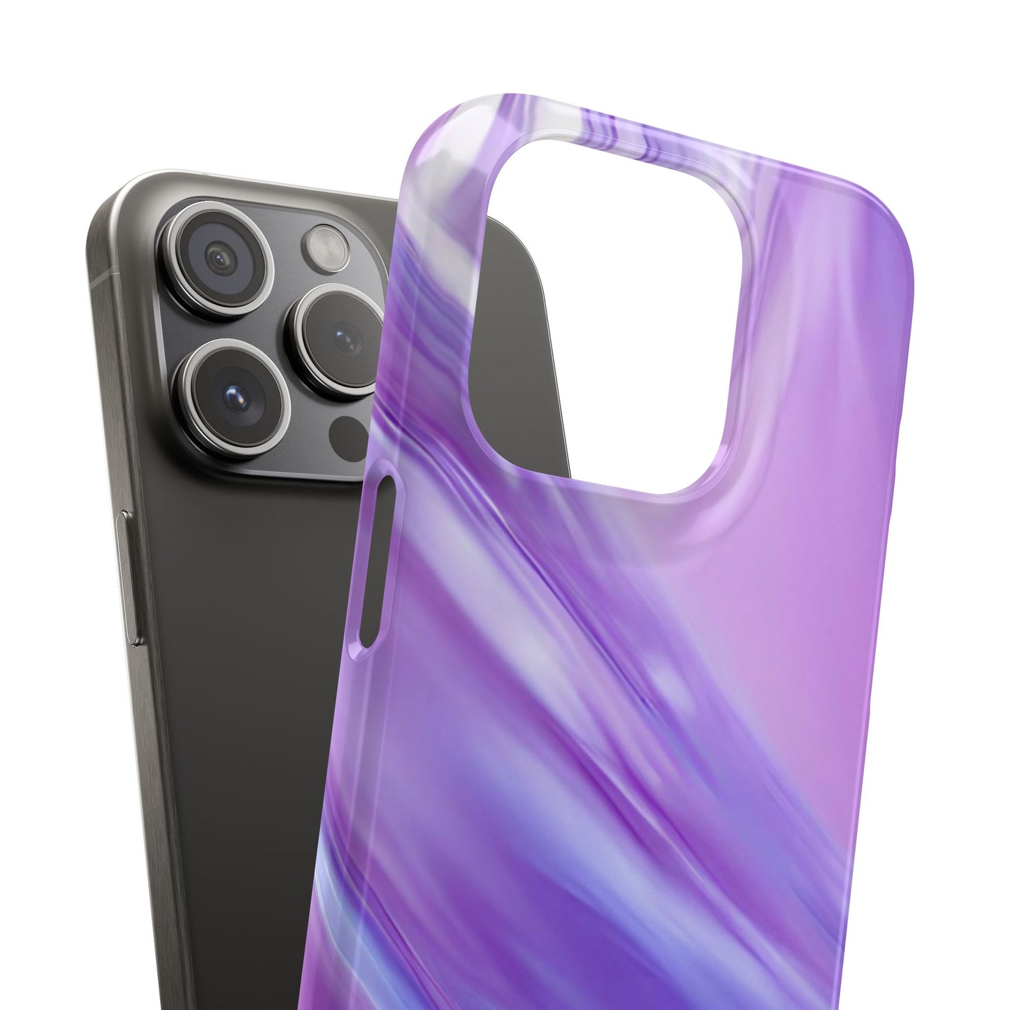 Snap Phone Case – Lavender Wave