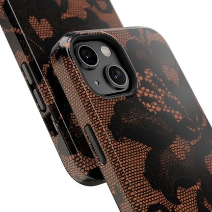 Impact-Resistant Phone Case – Ember Lace