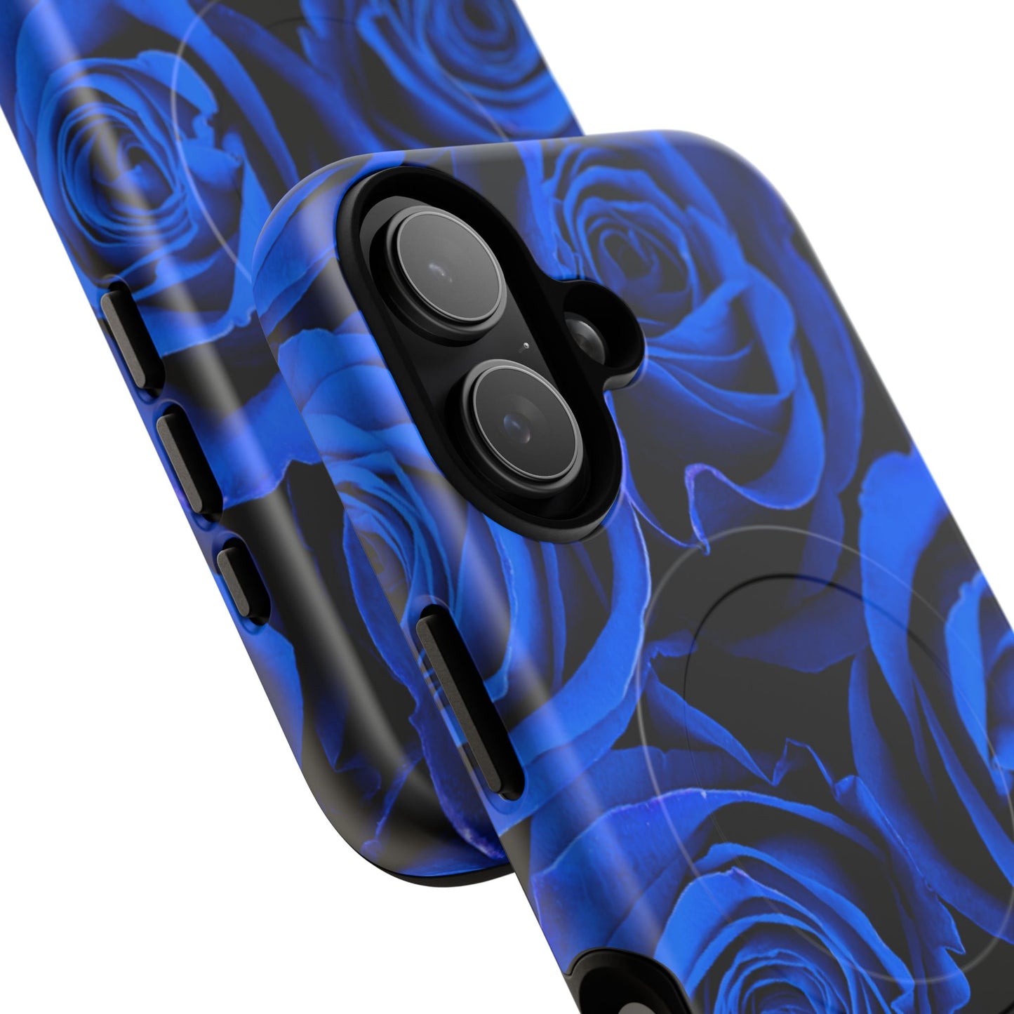 Protective Magnetic Phone Case – Midnight Bloom