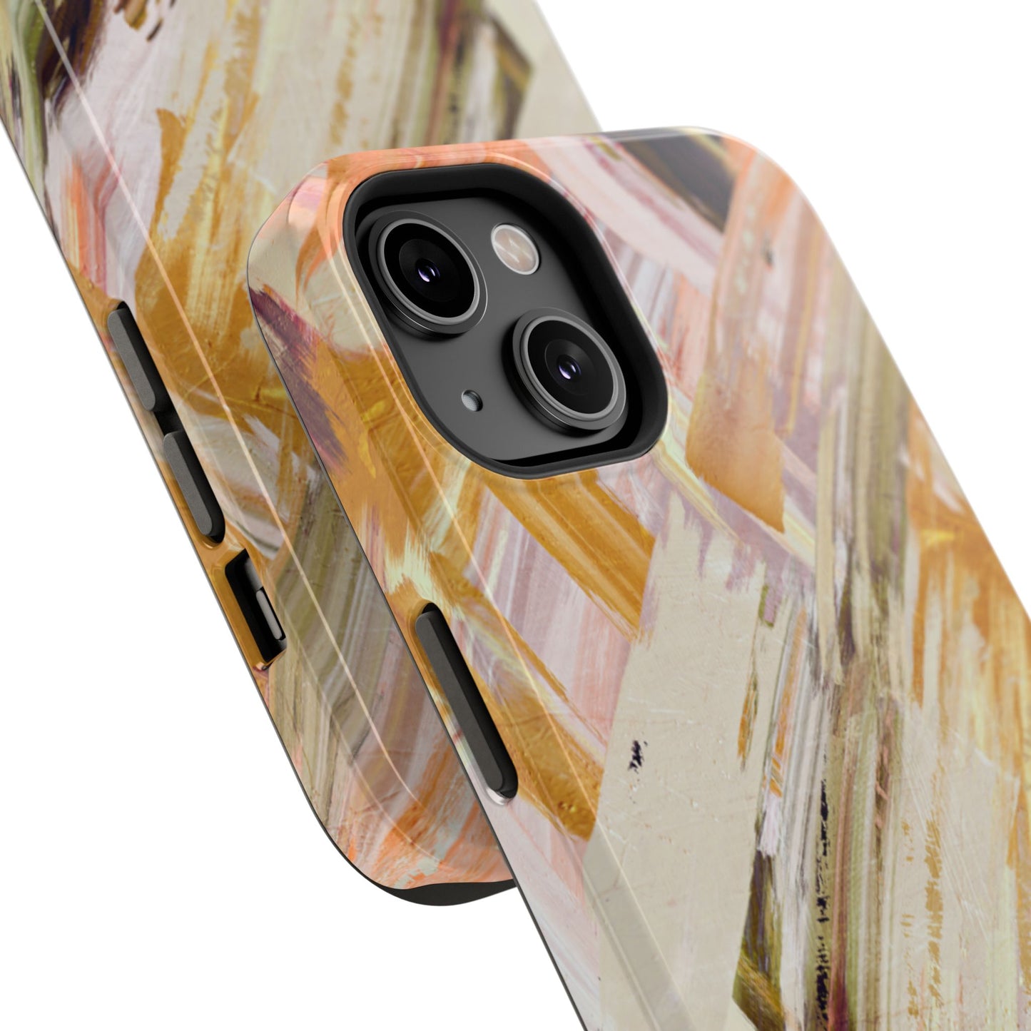 Impact-Resistant Phone Case – Brush & Bronze