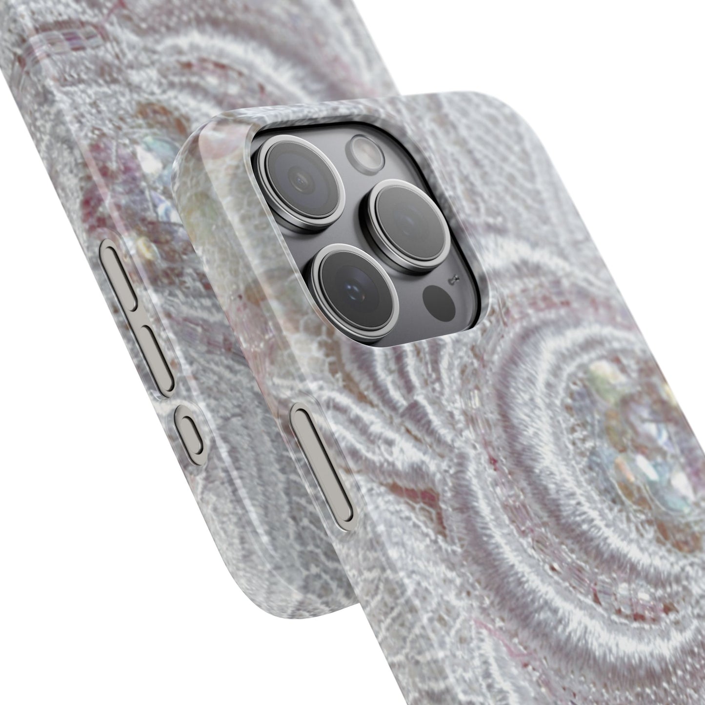 Snap Phone Case – Lace Veil
