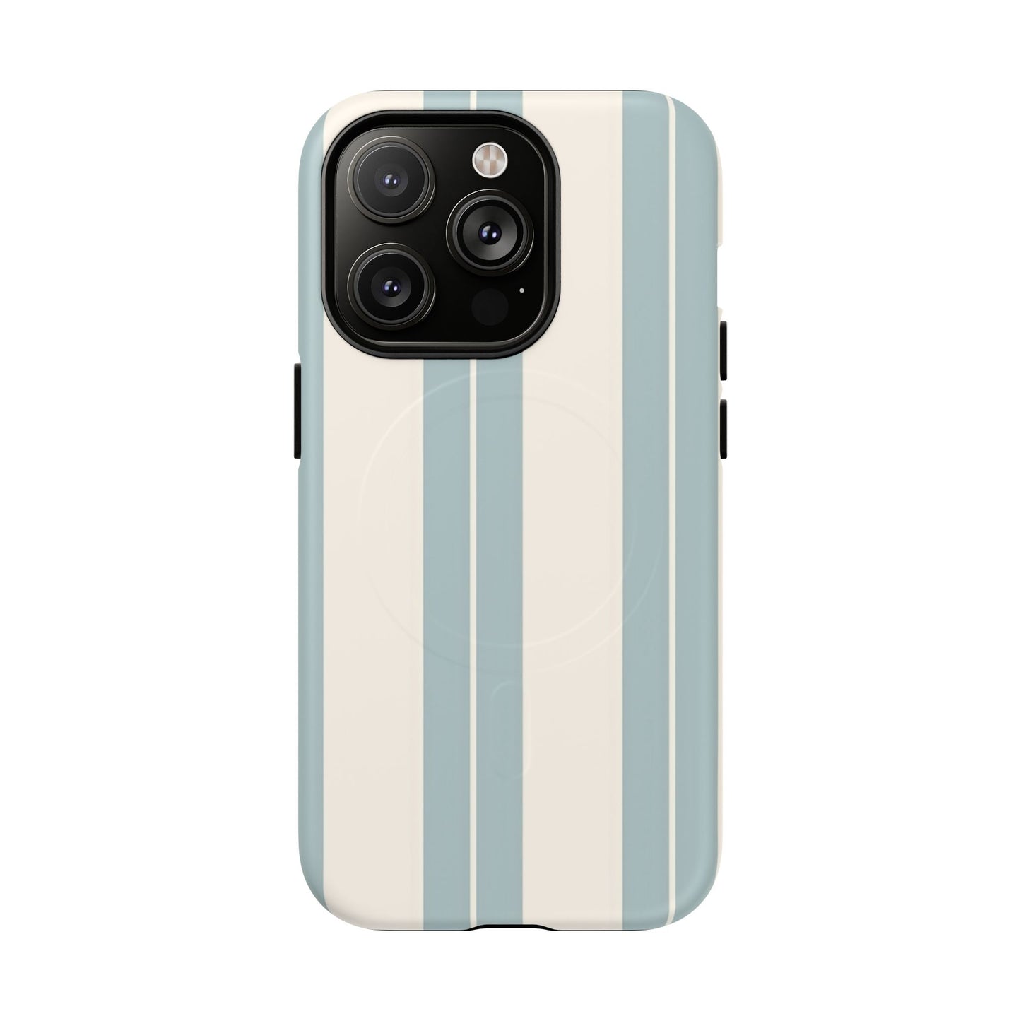 Protective Magnetic Phone Case - Coastal Stripe