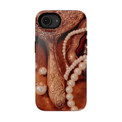 Impact-Resistant Phone Case – Bronze Vanity