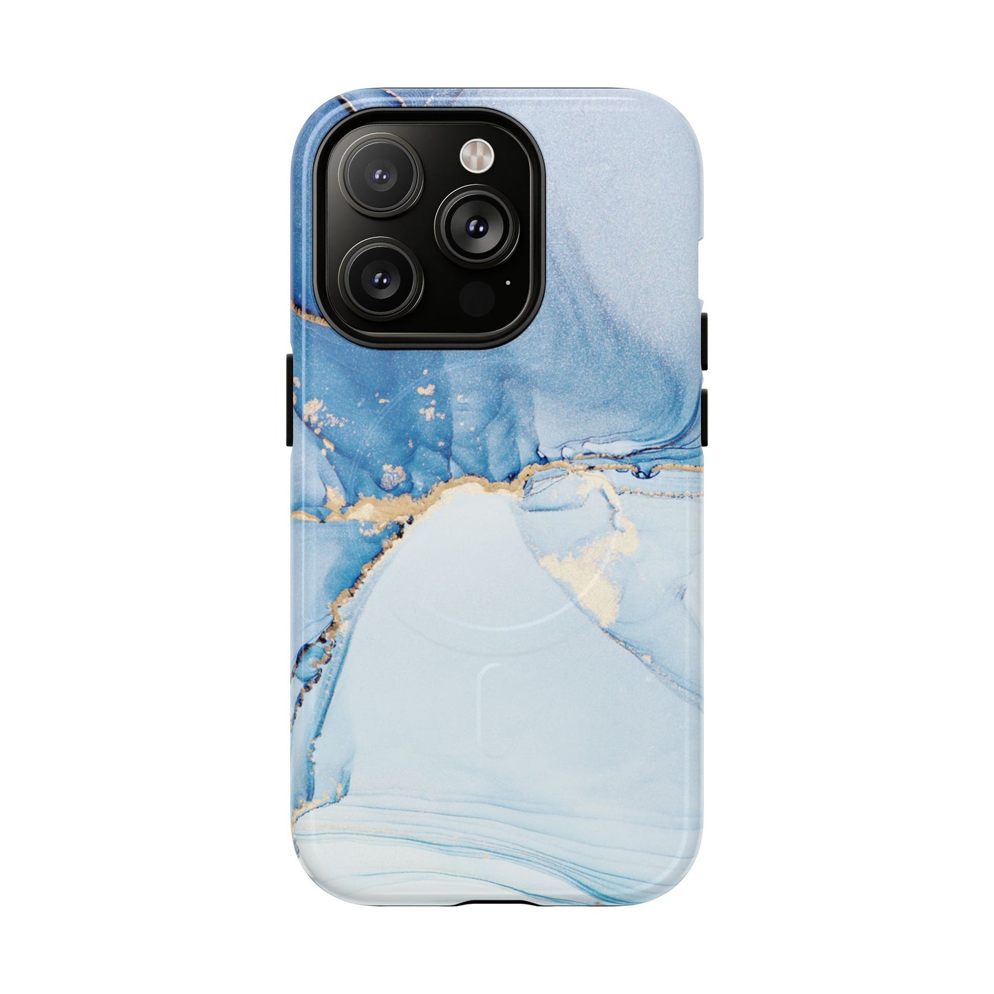 Protective Magnetic Phone Case – Blue Agate